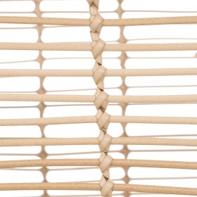 Set di Cesti Naturale Resina 46 x 35 x 23 cm (4 Unità)