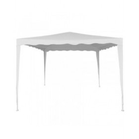 Gazebo Aktive 300 x 250 x 300 cm Acciaio Bianco Plastica