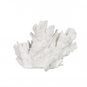 Statua Decorativa Bianco Corallo 29 x 20 x 21 cm