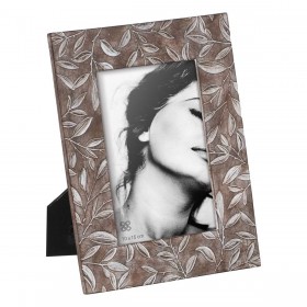 Cornice Portafoto Beige Poliresina 16 x 1,5 x 21 cm