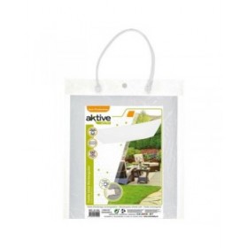 Vele parasole Aktive Triangolare Bianco 300 x 400 cm (4 Unità)