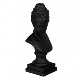 Statua Decorativa Nero 16,7 x 14,5 x 39 cm