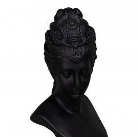 Statua Decorativa Nero 16,7 x 14,5 x 39 cm