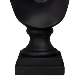 Statua Decorativa Nero 16,7 x 14,5 x 39 cm