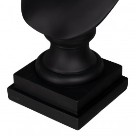 Statua Decorativa Nero 16,7 x 14,5 x 39 cm