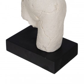 Statua Decorativa Nero Crema 21 x 12 x 43,3 cm