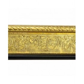 Tavolo aggiuntivo Alexandra House Living Dorato Alluminio Legno MDF 38 x 12 x 38 cm