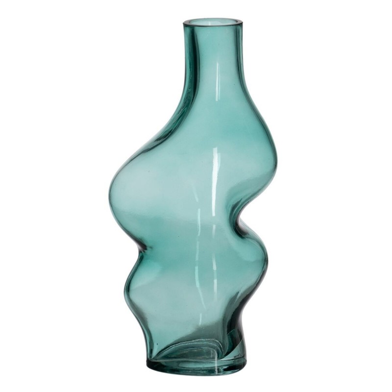 Vaso Verde Cristallo 12,5 x 10 x 25 cm