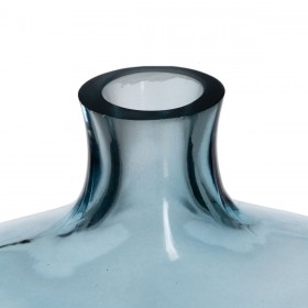 Vaso Azzurro Cristallo 18 x 7,5 x 21,5 cm