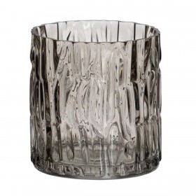 Vaso Grigio Cristallo 12 x 12 x 12 cm