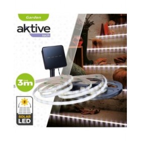 Striscia di luci Aktive LED Bianco Giardino 3 m (6 Unità)