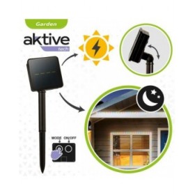 Striscia di luci Aktive LED Multicolore Giardino 3 m (6 Unità)