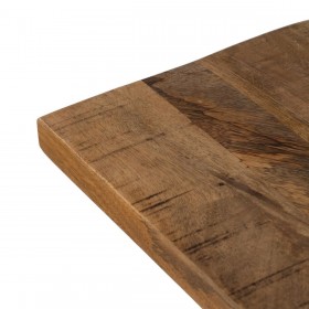 Piano del tavolo Quadrato Beige Legno di mango 60 x 60 x 3 cm