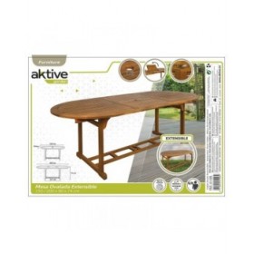 Tavolo Allungabile Aktive 200 x 74 x 90 cm Legno di acacia