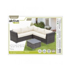 Mobili da giardino Aktive (4 Pezzi)