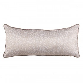 Cuscino Beige Fogli 90 x 40 cm