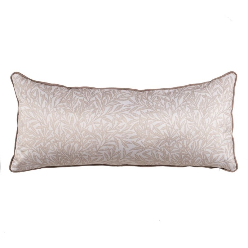 Cuscino Beige Fogli 90 x 40 cm