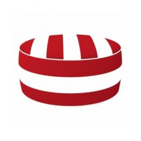 Pouf Gonfiabile Aktive A strisce Coloniale 53 x 23 x 53 cm (4 Unità)