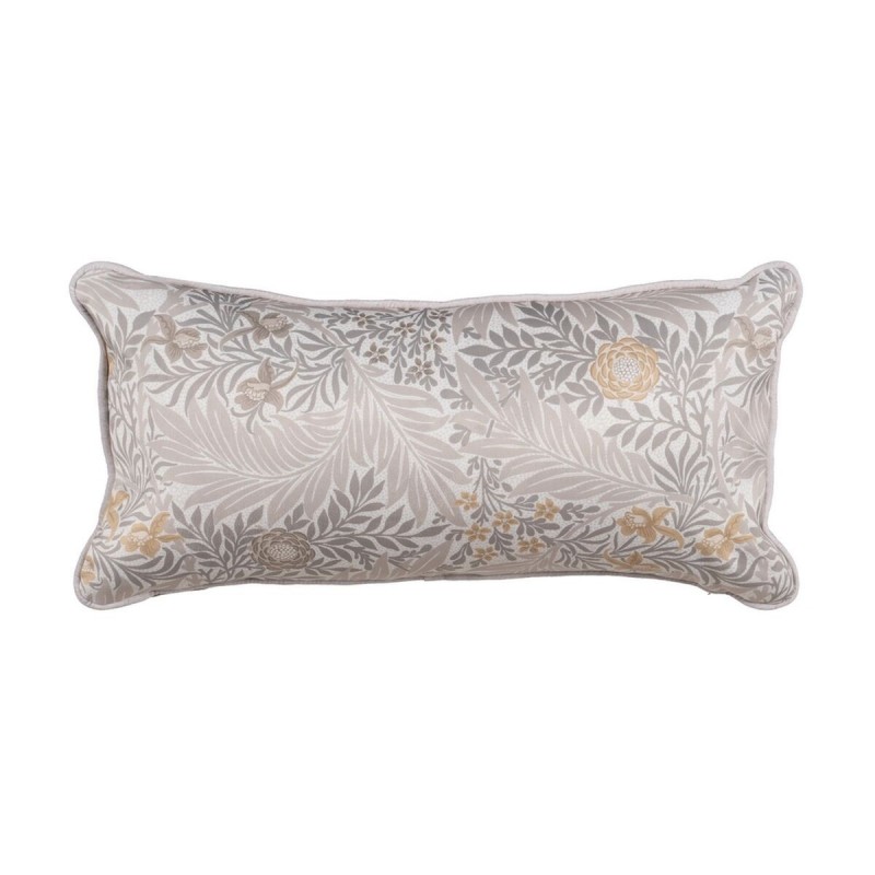 Cuscino Beige Fiori 60 x 30 cm