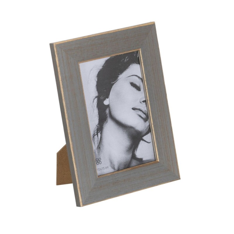 Cornice Portafoto Legno Cristallo 15 x 1 x 20 cm