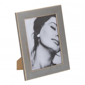 Cornice Portafoto Legno Cristallo 20 x 1 x 25 cm