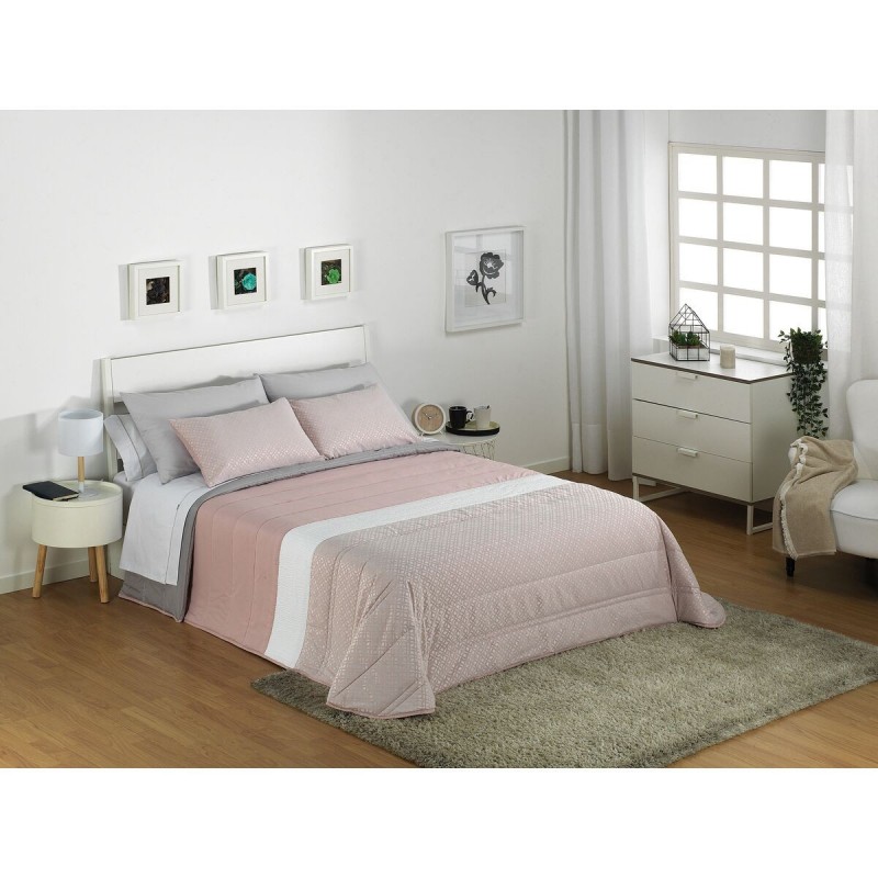 Trapunta Alexandra House Living Estelia Rosa 300 x 270 cm