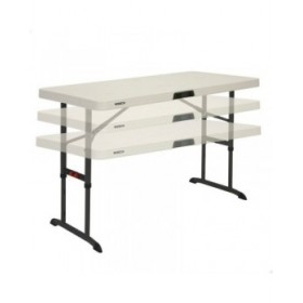 Tavolo Pieghevole Lifetime Crema 122 x 86 x 61 cm Acciaio Plastica