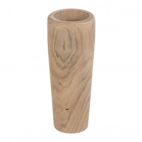 Vaso Naturale Legno di paulownia 23 x 23 x 58 cm