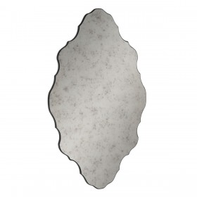 Specchio da parete Grigio Cristallo 80 x 130 cm