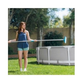 Spazzola Curva per Piscina Intex Parete 25,4 x 14 x 17 cm