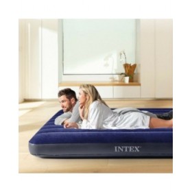 Materassino Gonfiabile Intex Beam Standard Classic Downy 183 x 25 x 203 cm