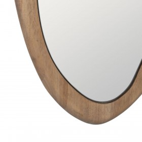 Specchio da parete Naturale 50 x 2 x 100 cm