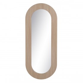 Specchio spogliatoio Naturale Cristallo Legno MDF 65 x 2,2 x 160 cm