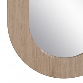 Specchio spogliatoio Naturale Cristallo Legno MDF 65 x 2,2 x 160 cm