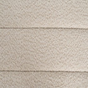 Puff Beige Ferro 60 x 86 x 37 cm