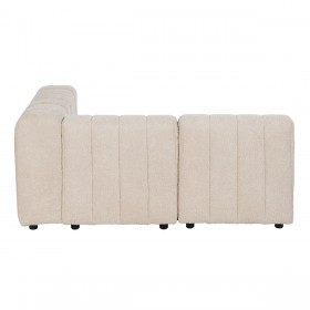 Divano Beige Poliestere Ferro 150 x 100 x 66 cm