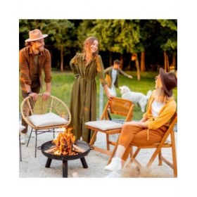 Braciere Aktive Rotondo Esterno Giardino 59 X 28 X 59 CM