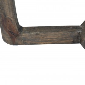 Tavolo aggiuntivo Marrone Beige Madreperla Legno MDF 45 x 45 x 55 cm