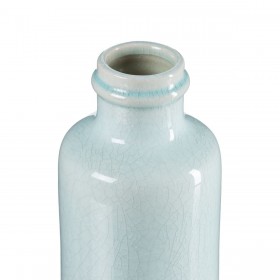 Vaso Turchese Ceramica 13 x 13 x 27 cm