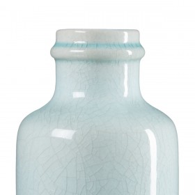 Vaso Turchese Ceramica 13 x 13 x 27 cm