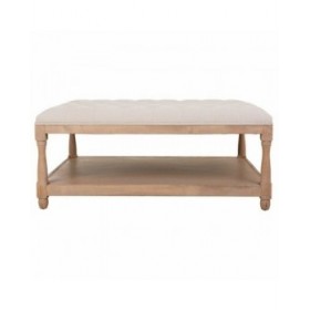 Panca Alexandra House Living Grigio Crema 78 x 48 x 110 cm