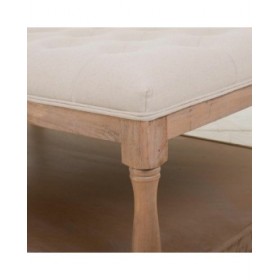 Panca Alexandra House Living Grigio Crema 78 x 48 x 110 cm