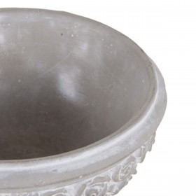 Vaso Grigio Cemento Ø 23 cm 23 x 23 x 19 cm