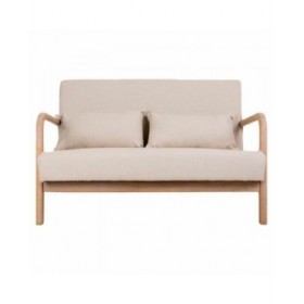 Divano Alexandra House Living Crema 85 x 74 x 122 cm