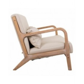 Divano Alexandra House Living Crema 85 x 74 x 122 cm