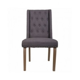 Sedia da Sala da Pranzo Alexandra House Living Grigio 53 x 102 x 53 cm