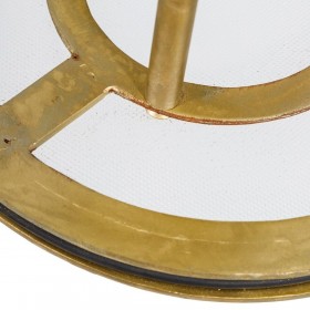 Lampadario Bronce Cristallo Ferro 40 W 240 V 50 x 50 x 32 cm