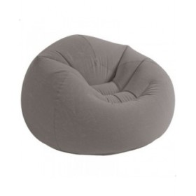 Poltrona Gonfiabile Intex Grigio 107 x 69 x 104 cm 114 x 71 x 114 cm (6 Unità)