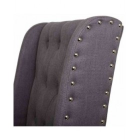 Sedia da Sala da Pranzo Alexandra House Living Grigio 53 x 102 x 53 cm