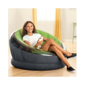 Poltrona Gonfiabile Intex Empire Verde 112 x 109 x 60 cm (3 Unità)
